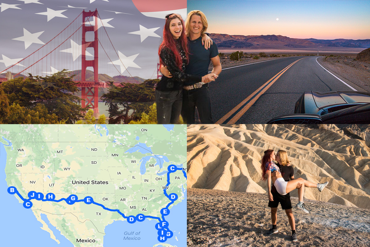 This Is How To Make A Roadtrip Across USA And Save Money, road trip USA, travel couple, independent couple, travel guide usa, route 66, road trip across united states
